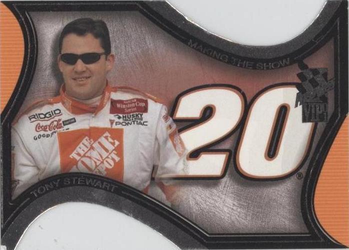 2001 Press Pass VIP - Tony Stewart #MS 10