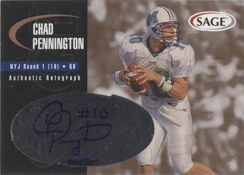 2000 Sage Chad Pennington #A32