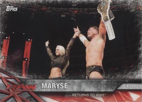 2017 Topps WWE Road to Wrestlemania - Maryse #70