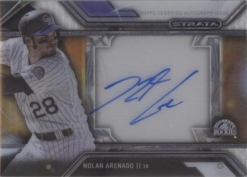 2016 Topps Strata - Nolan Arenado #SA-NA
