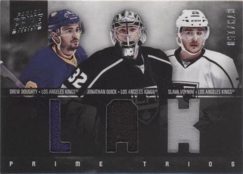 2011-12 Panini Prime - Drew Doughty Jonathan Quick Slava Voynov #21