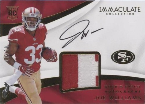 2017 Panini Immaculate Collection Joe Williams #122