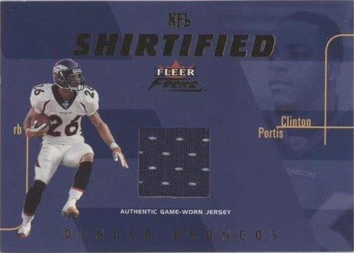 2003 Fleer Focus Clinton Portis #NS-CP