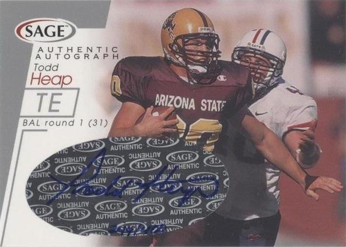 2001 Sage Todd Heap #A21