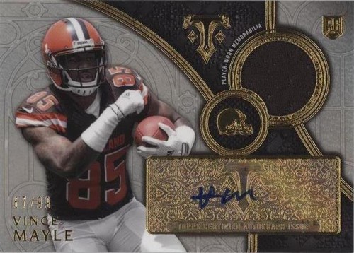 2015 Topps Triple Threads Vince Mayle #TTRAR-VM