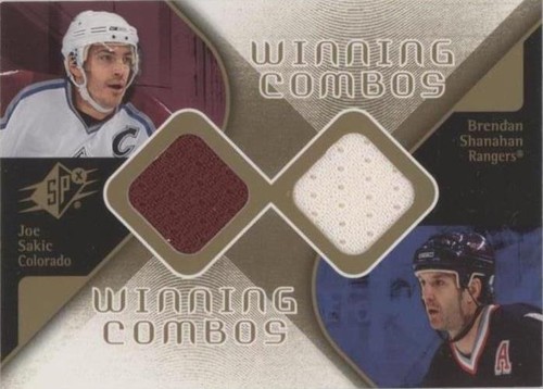 2007-08 SPx - Brendan Shanahan Joe Sakic #WC-SS