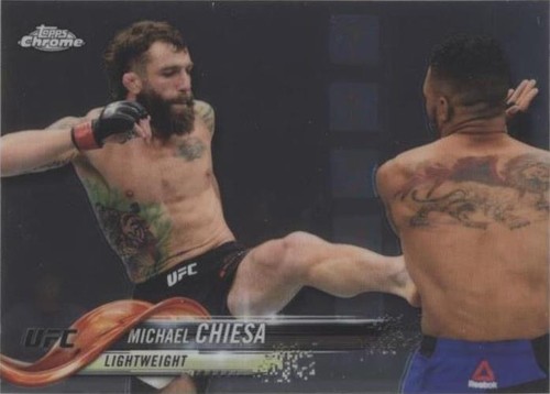 2018 Topps Chrome UFC - Michael Chiesa #9