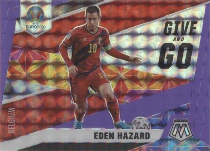 2021 Panini Mosaic UEFA Euro 2020 Eden Hazard #25