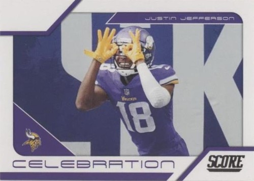 2021 Score Justin Jefferson #C8