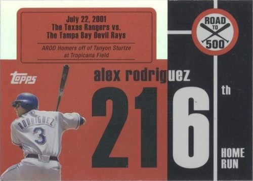 2007 Topps - Alex Rodriguez #ARHR216