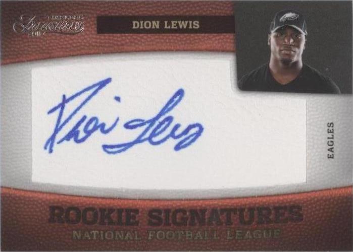 2011 Panini Timeless Treasures Dion Lewis #157