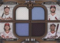 2021 Topps Museum Collection - Alec Bohm Dylan Carlson Luis Garcia #FPR-MCBG