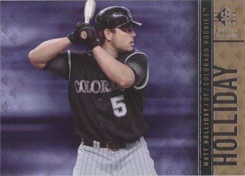 2007 SP Rookie Edition - Matt Holliday #16