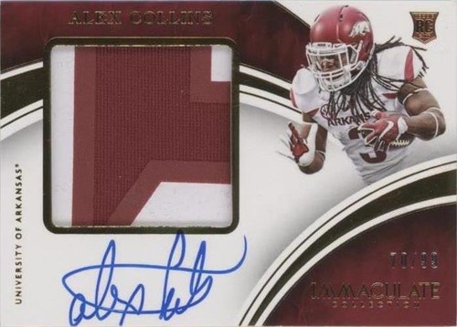 2016 Panini Immaculate Collection Collegiate Alex Collins #116