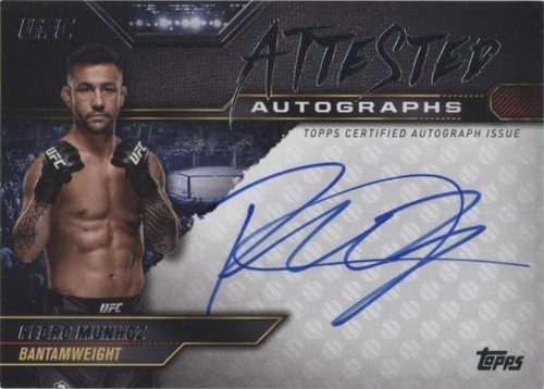 2024 Topps UFC Knockout - Pedro Munhoz #ATT-PMZ