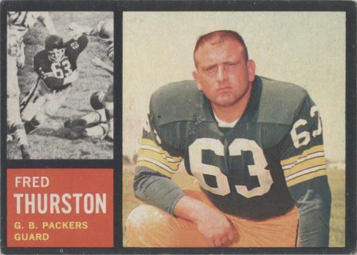 1962 Topps Fuzzy Thurston #69