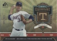 2006 SP Legendary Cuts - Nolan Ryan #BC-NR3