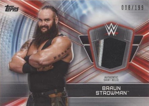 2019 Topps WWE Road to Wrestlemania - Braun Strowman #SR-BS