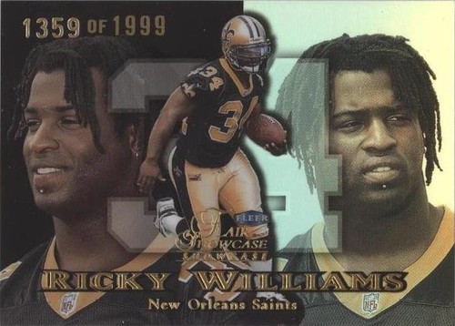 1999 Flair Showcase Ricky Williams #192