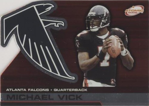 2002 Pacific Atomic Michael Vick #6