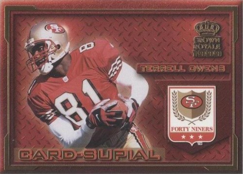 1999 Pacific Crown Royale Terrell Owens #18