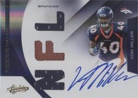 2011 Panini Absolute Memorabilia Von Miller #216
