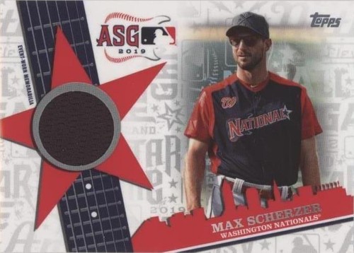 2019 Topps Update Series - Max Scherzer #ASSR-MS