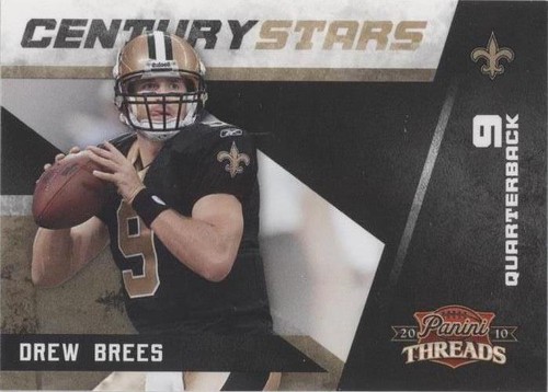2010 Panini Threads Drew Brees #7