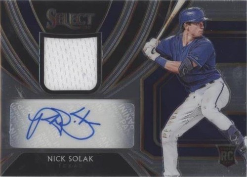 2020 Panini Select - Nick Solak #RJA-NS