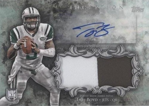 2014 Topps Inception Tajh Boyd #IAJP-TO