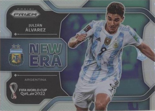 2022 Panini Prizm World Cup Qatar Julian Alvarez #16