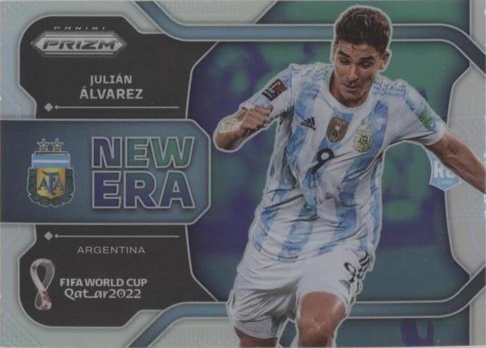 2022 Panini Prizm World Cup Qatar Julian Alvarez #16