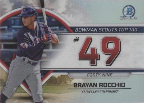 2023 Bowman - Brayan Rocchio #BTP-49