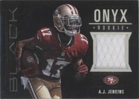 2012 Panini Black A.J. Jenkins #10