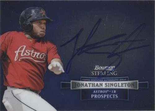 2012 Bowman Sterling - Jon Singleton #BSAP-JS