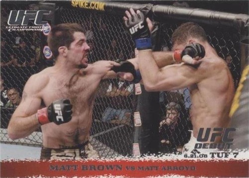 2009 Topps UFC Round 1 - Matt Arroyo Matt Brown #86