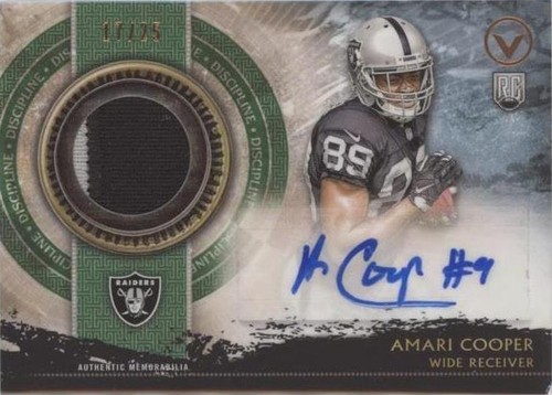 2015 Topps Valor Amari Cooper #SHA-AC