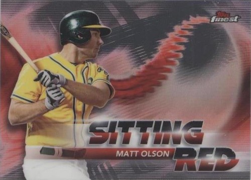 2018 Topps Finest - Matt Olson #SR-MO