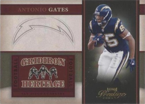 2006 Playoff Prestige Antonio Gates #GH 4