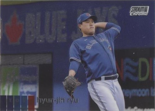 2020 Topps Stadium Club Chrome - Hyun-jin Ryu #137