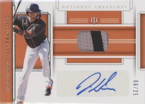 2020 Panini National Treasures - Jaylin Davis #GGS-JD