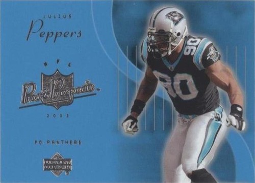 2003 Upper Deck Pros & Prospects Julius Peppers #12