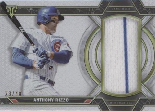 2021 Topps Triple Threads - Anthony Rizzo #SJR-AR