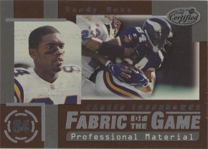 1999 年 Leaf 认证 Randy Moss #FG44
