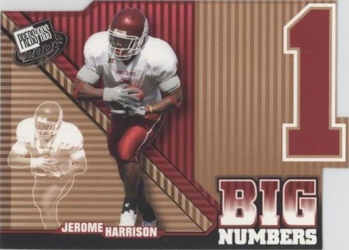 2006 Press Pass Jerome Harrison #BN 32