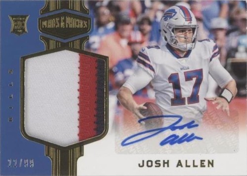 2018 Panini Plates & Patches Josh Allen #233