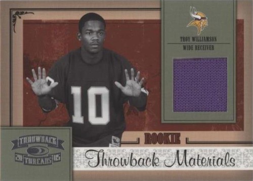 2005 Donruss Throwback Threads Troy Williamson #227