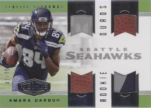 2017 Panini Plates & Patches Amara Darboh #RQM-2