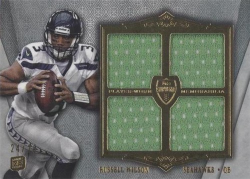 2012 Topps Supreme Russell Wilson #SRQR-RW