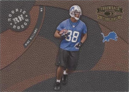 2005 Donruss Throwback Threads Mike Williams #RH-10
